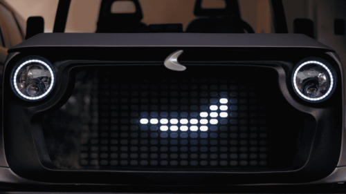 New talking electric car parks itself but is banned from highways