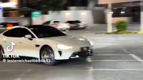 Viral Video Shows Chinese EV Flagging Unmarked Police SUVs — and Now Everyone Is Asking How It Knew
