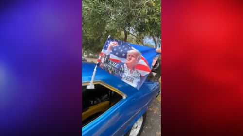 Car Enthusiast Says He Was Asked to Leave California Car Meet Over Trump Flag on His Classic Nova