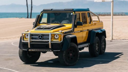 This Is Your Chance To Own A Wild Mercedes-AMG G65 6x6 Pickup Truck