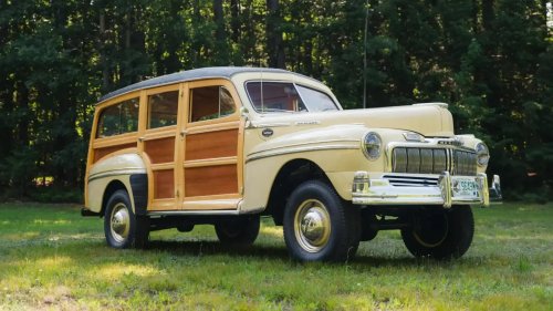 1948 Mercury Woody 4x4 Wagon Listed On Bring A Trailer Is The Perfect Vehicle To Bring To The Beach