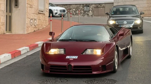 It Looks Like Fernando Alonso Has Bought a Bugatti EB110 Supercar