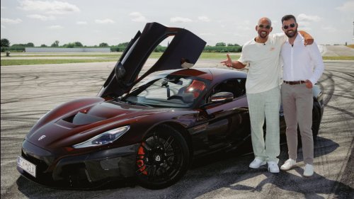 Will Smith Got A Ride In A Nevera With The Rimac Founder Behind The Wheel