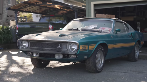 Rare '69 Shelby GT 500 Returns To The Road After 30 Years In A Garage