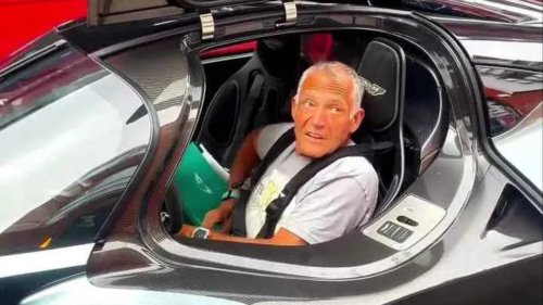 This Aston Martin Valkyrie Owner Uses the Hypercar to Shop for Groceries