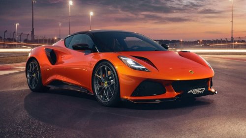 Lotus Emira 420 Sport Adds 416 BHP, More Cooling, and a Removable Glass Roof