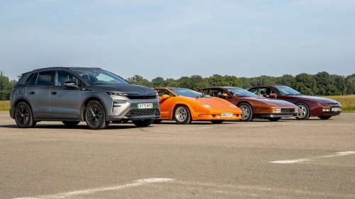 Everyday Crossover SUV Beats Iconic '80s Supercars In Drag Race
