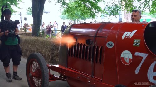 This Is How You Start up the Flamethrowing Monster That Is the 28.4-Liter 1911 Fiat S76