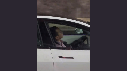 Tesla Driver Appears Asleep on Busy Motorway, Reminding Everyone Fsd Isn't a Chauffeur