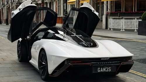 McLaren's Speedtail Has Been Spotted Snooping Around London