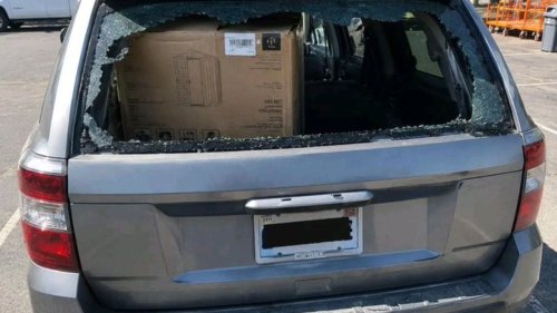 Store Pickup Ends With Broken SUV Window and Debate Over Liability