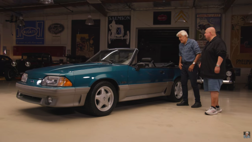 Jay Leno Drives Comedian Gabriel 