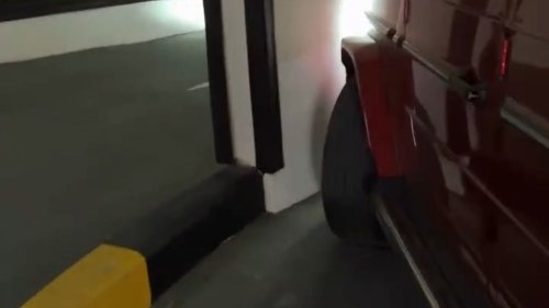 Woman Gets Her Mercedes G-Wagon Stuck in Parking Garage and Accidentally Teaches the Internet About Turning Geometry