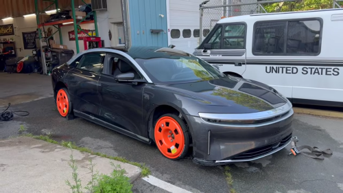 Man Buys $140,000 Lucid For $4,100, Then Learns Why Repairing It May Be The Biggest Challenge