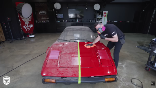 Ferrari 308 GTSi Gets Its First Wash In 18 Years After Owner’s Son Takes Over The Dream
