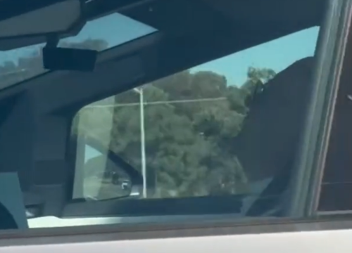 Cybertruck Driver Caught on Video Sleeping at 65 MPH on California Highway 101