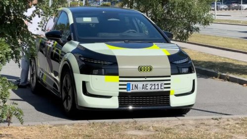 The Reborn Audi A2 Has Been Spotted in a Funky New Livery