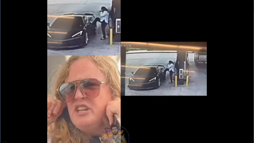 Woman Caught Kicking Chevrolet Corvette Z06 During Heated Texas Gas Station Confrontation