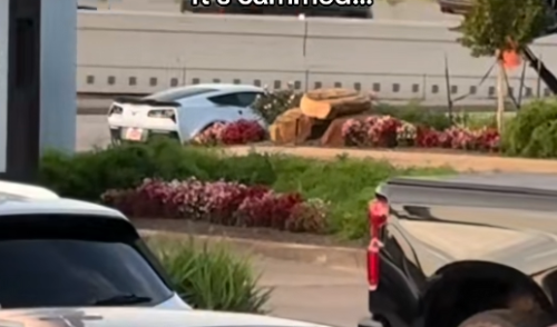 Corvette Owner Pays to Have His Car Transported — Dealership's Security Camera Catches the Driver Doing the Unthinkable