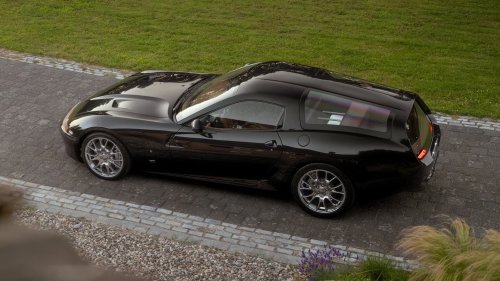 This Custom Ferrari Shooting Brake Has The Most Unique Gullwing Doors You've Ever Seen