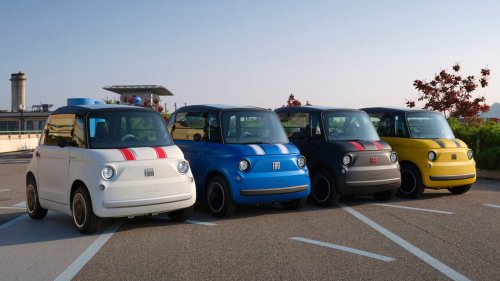 Fiat Reinvents Itself With Fun, Quirky, Retro-Inspired Electric City Cars