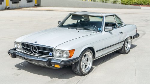 This LS-Swapped 1976 Mercedes-Benz SL Could Be Yours