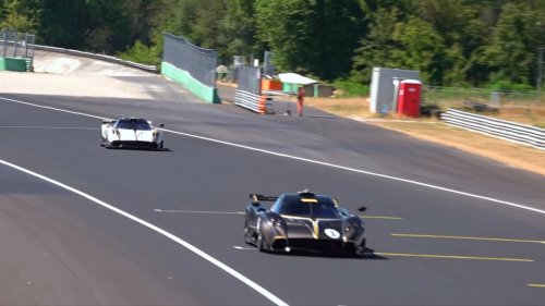 Listen to the Roar of Pagani V12 Engines at Italy's Temple of Speed