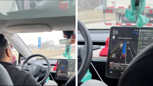 Uber Driver Fell Asleep for 20 Minutes on a Highway — Tesla FSD Completed the Trip and the Internet Cannot Agree on How to Feel