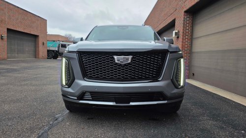 Payne: In the Cadillac Escalade, there's always a button for that
