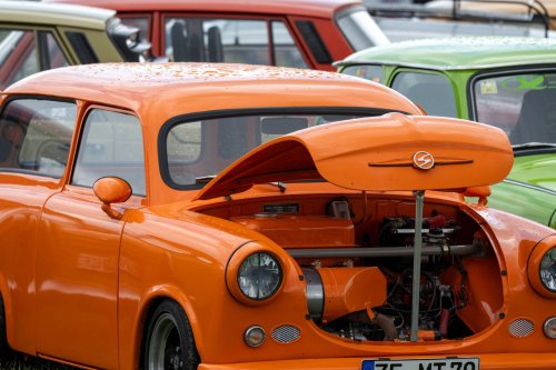 East German car experts keep those storied Trabis spluttering