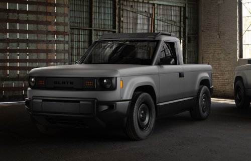 New Cars Cost Too Much. Jeff Bezos Is Backing a $24,950 EV Truck With Hand-Crank Windows to Fix That.