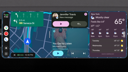 Android Auto Gets a Facelift, Introduces Precise Lane-by-Lane Guidance