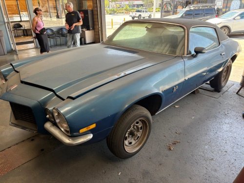 1972 Chevrolet Camaro True SS/RS Barn Find Resurfaces After Decades in Storage