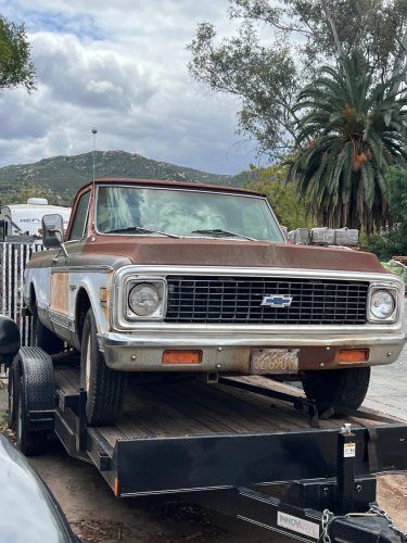1972 Chevrolet C20 Big Block Barn Find Surfaces in Santee, California