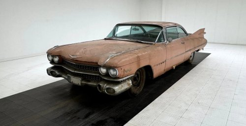1959 Cadillac Series 62 Coupe Deville Barn Find Surfaces in Pennsylvania With Numbers-Matching 390 V8