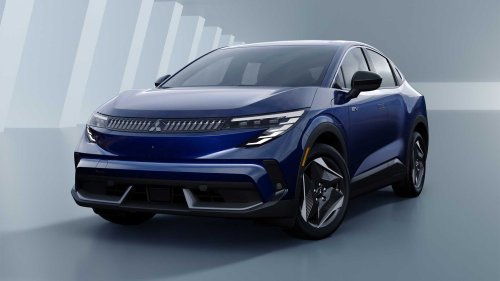 Mitsubishi brought back the Eclipse as an EV, and it looks very familiar