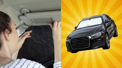 This Cooling Windshield Cover Is A Lifesaver For Drivers Braving This Heat Wave