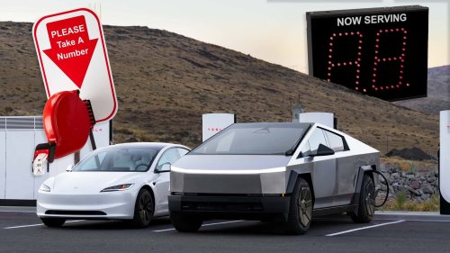 Tesla Is Now Testing A Virtual Waitlist For Superchargers