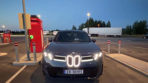 A BMW iX3 Charged For Just 15 Minutes. Here's How Far It Drove On The Highway