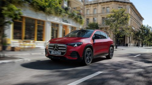 The 2028 Mercedes GLA Is A Small Electric SUV With 320 kW Charging