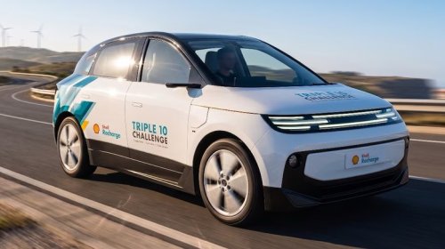 Shell Built An EV Hatchback Concept To Show Off Fast-Charging Tech, And It Actually Looks Great Too