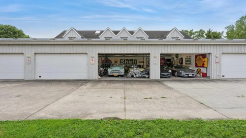 For $3.5 Million, Get A Long Island Auto Enthusiast Haven And Its Massive Car Collection