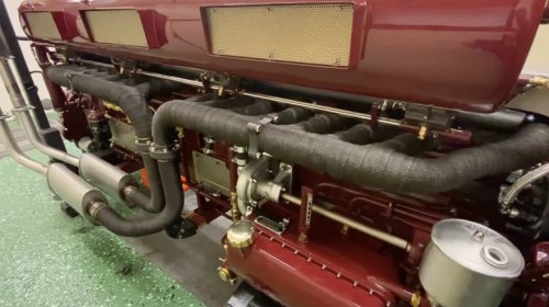 A Guy In Sweden Built An Inline-16 Out Of Volvo Engines And It Sounds Awesome