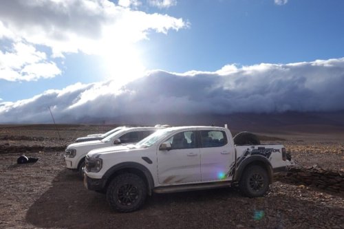 Ford Drives Its Trucks and SUVs Up a 20,000-Foot Active Volcano in Chile as the Ultimate Test