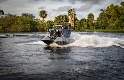 This $250,000 Watercraft Is Part UTV, Part Jet Ski — and Has 800 HP