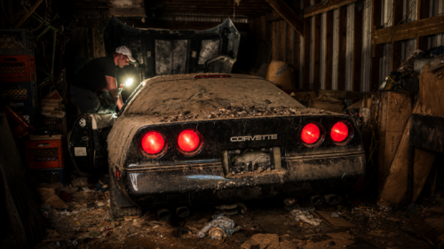 Widower Brought to Tears by Restoration of Late Wife’s Abandoned Corvette