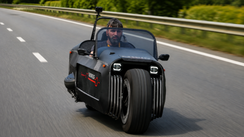 Someone Turned a Mobility Scooter Into a Batmobile — and It Actually Drives on Public Roads