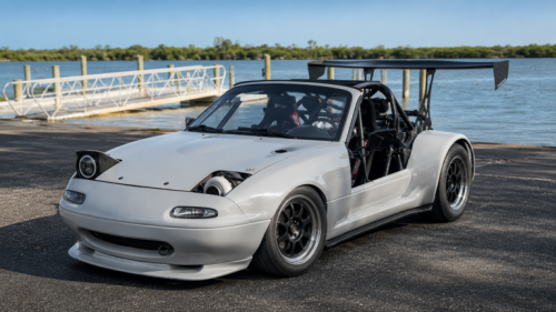Terrifying 2,200-Lb Miata Packs a Turbo LS V8 Making 550 WHP
