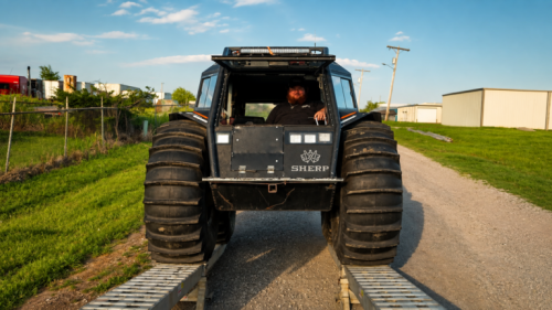 YouTuber Buys a $150,000 Amphibious Sherp for $20,000 Under Market — Then Spends Three Weeks Finding Out Why