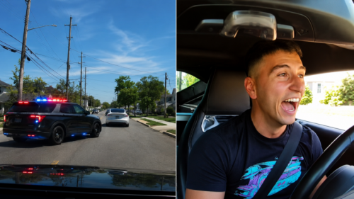 This Tesla Driver’s Road Rage Went From Bad to Worse—And a Hidden Police SUV Was Waiting